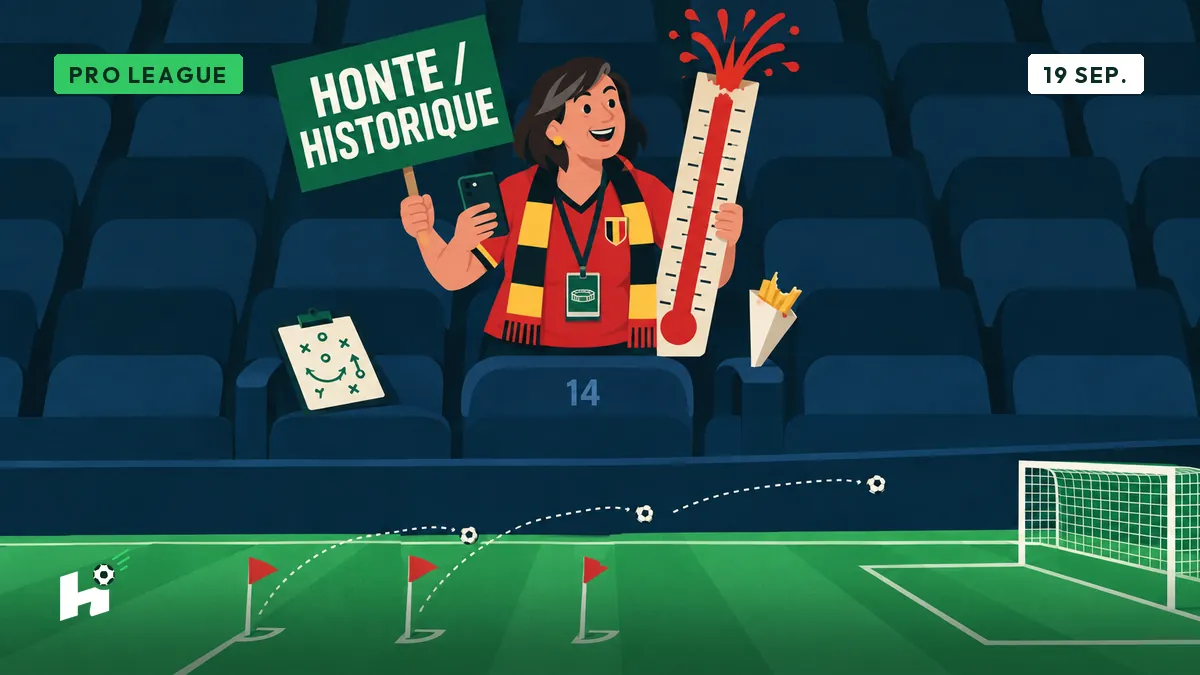 Drie matchen, drie tegengoals op corner: de thermometer van Nadine slaat door