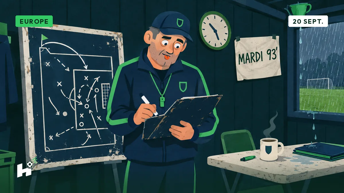 Hayen se dit déçu de lui-même, Freddy note la formule pour mardi