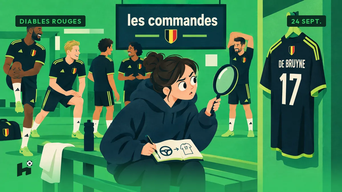 De Bruyne veut laisser les commandes aux autres Diables, Louise cherche le volant
