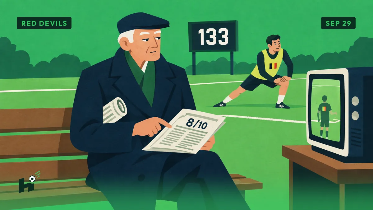 Lukaku benched for the 18th time in 151 caps, Marcel kept the other number