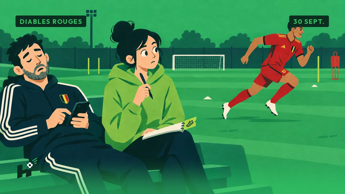 Defour fatigué rien qu’en regardant De Bruyne courir, Louise enquête sur le phénomène