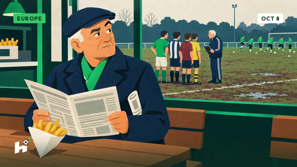 Adrie Koster, 71, takes over an amateur side: Marcel salutes a man his age
