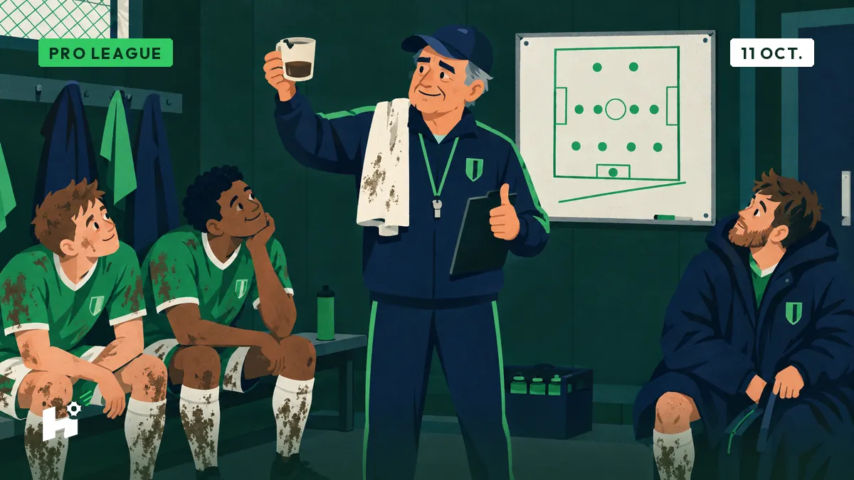 Vitor Bruno voit le verre à moitié plein, Freddy cherche le sien à la buvette