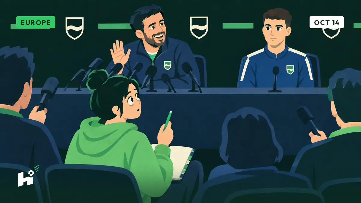 A question for Fàbregas rather than Baturina: “I’m not playing tomorrow night”